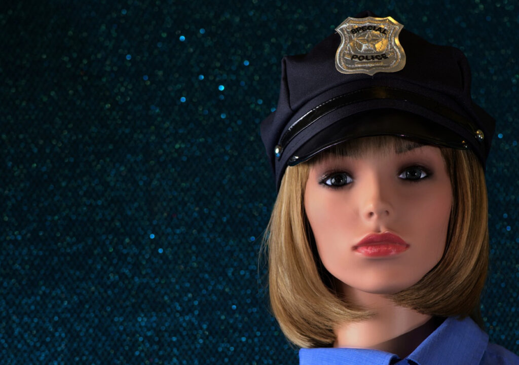 A rendőrnő és a rosszfiú találkozása